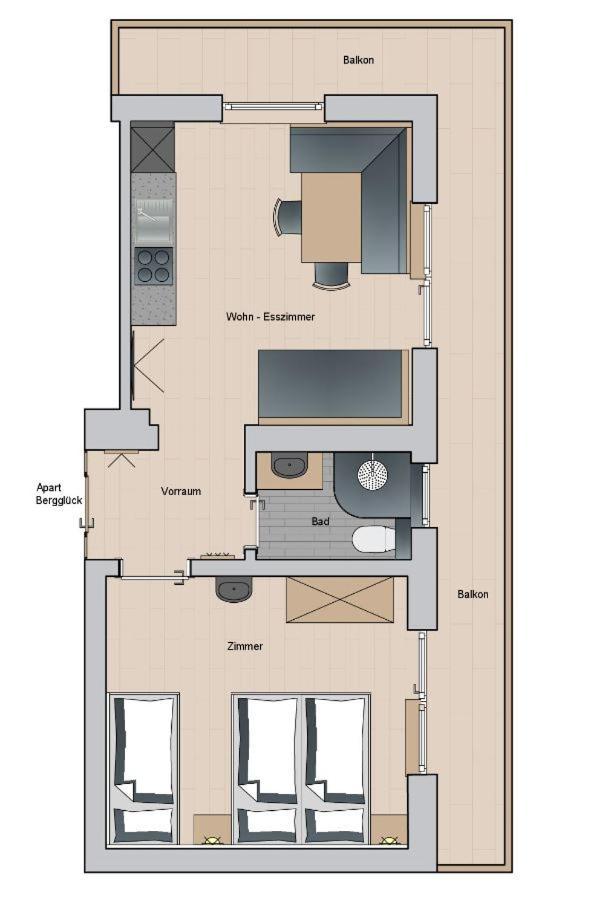 Pienz Apart Oetz Exterior photo